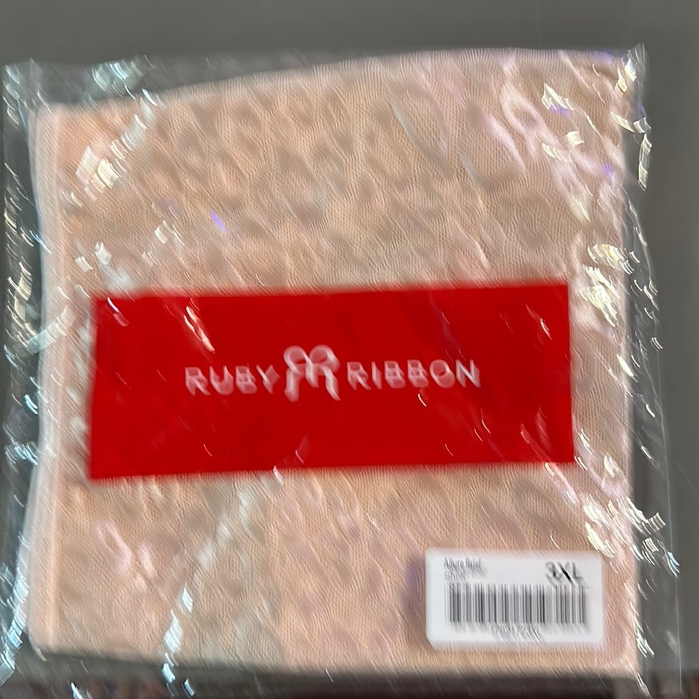 Ruby Ribbon 3x Allure Brief in shell color new